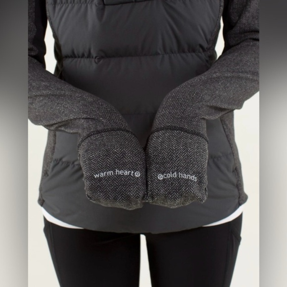 Lululemon Fluff Off Pullover Black/Heathered Herringbone Heathered Black, Size 4 - Picture 7 of 9